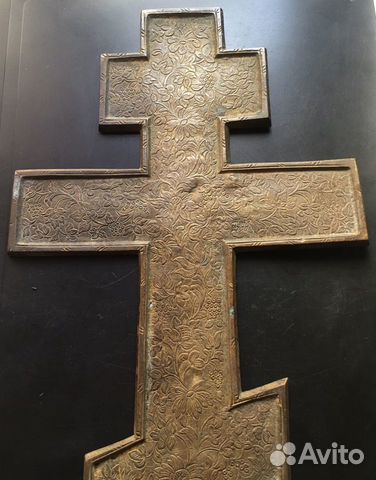 Старинный крест распятие объявление продам