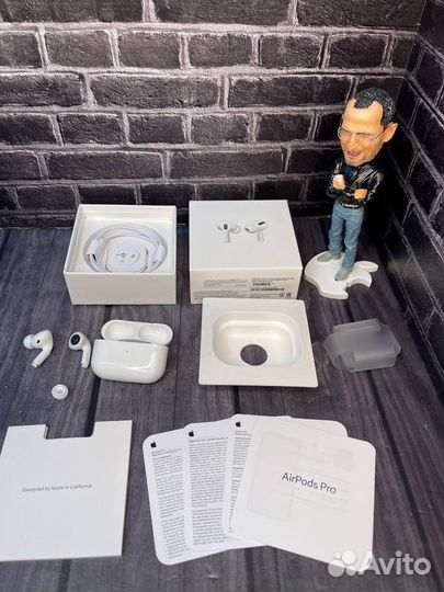 AirPods Pro Orig (Гарантия+Доставка+Чехол)