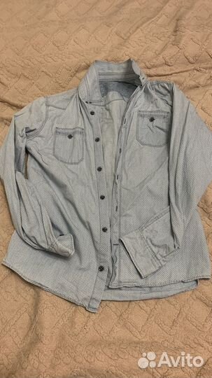 Две рубашки. Фирмы : Zara, Tom tailor