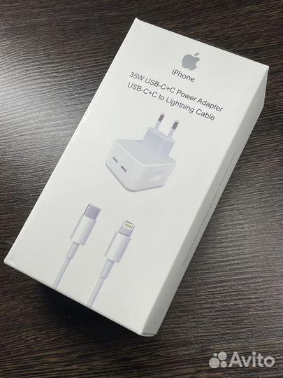 Зарядка на iPhone 35w