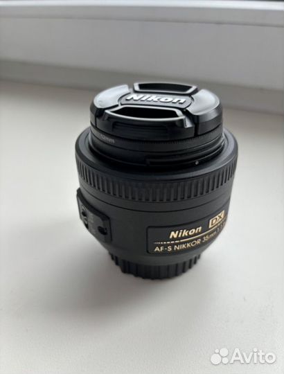Объектив nikon 35mm f/1.8g af-s dx