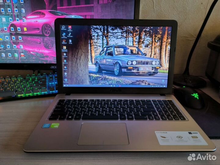 Игровой ноутбук Asus Vivobook D540MB 2,7Ghz/8gb