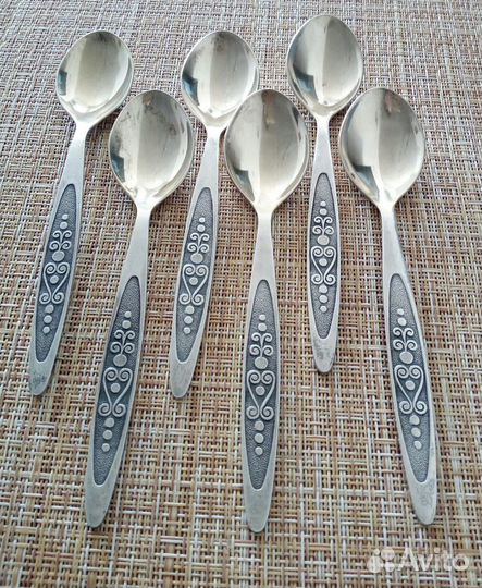 Чайные позолоченные ложки СССР