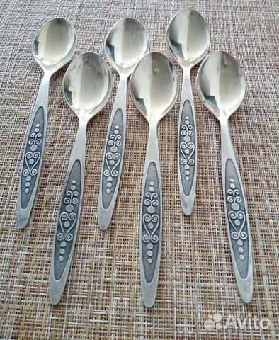 Чайные позолоченные ложки СССР