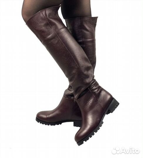 Сапоги кожа (еврозима, 37 р.)