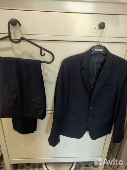 Школьный костюм для мальчика 140 синий