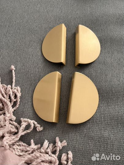 Мебельные ручки латунь