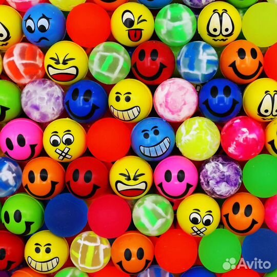 Мячи-прыгуны для механических торговых автоматов