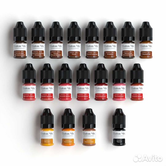 Пигменты для татуажа