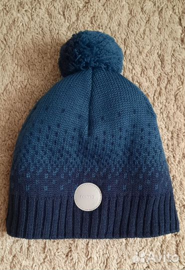 На доставке Шапка reima зима 52-54 шерсть флис