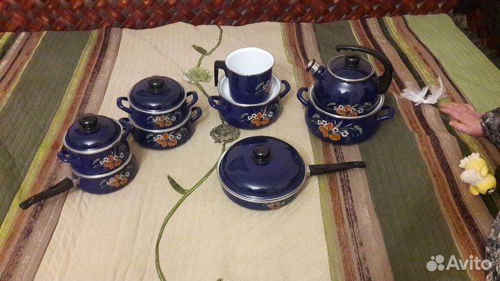 Набор кастрюль югославия