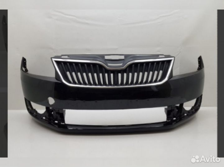 Бампер передний Skoda Rapid 2012- 2020