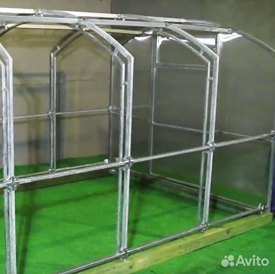 Прямостенный каркас для теплицы