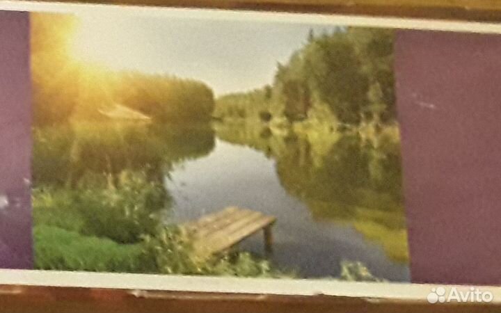 Фотообои озеро в лесу