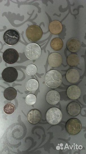 Монеты разные