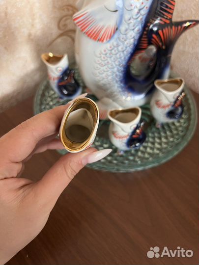 Сервиз рыбки СССР