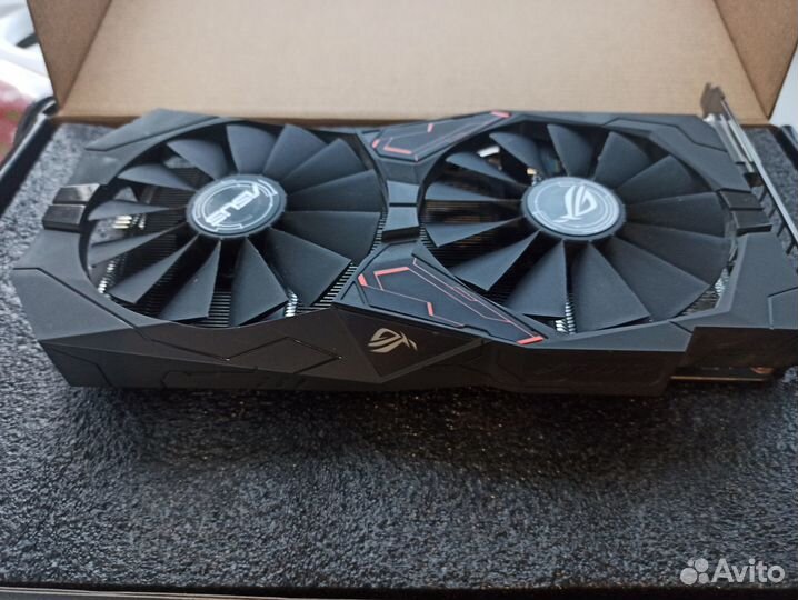 Видеокарта asus ROG strix GTX 1050 TI