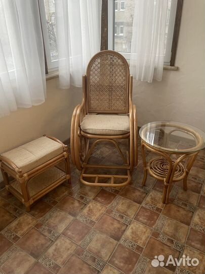 Комплект плетеной мебели