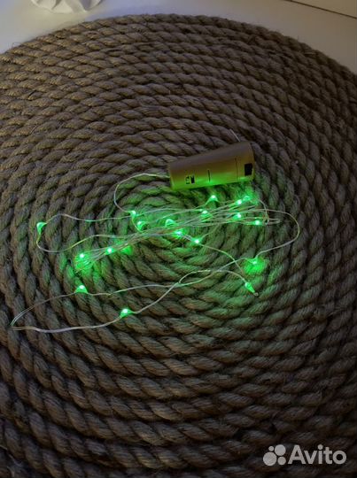 Гирлянда для бутылки