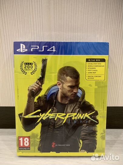 Cyberpunk 2077 на PS4, новый в пленке