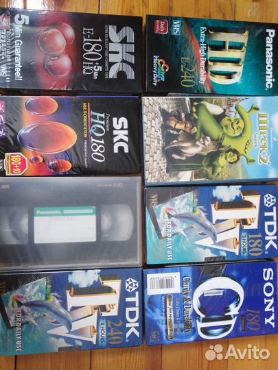 VHS кассеты 1998 - 2004 годы