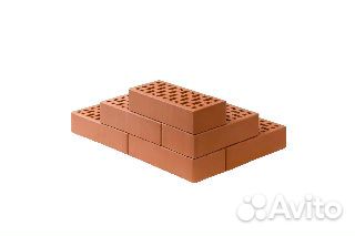 Кирпич красный 1,0 нф