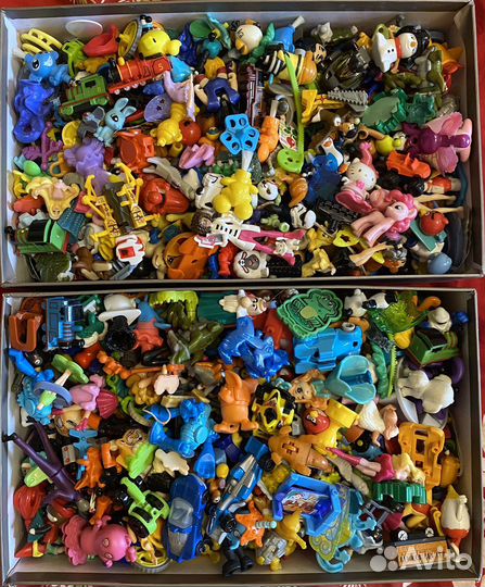 Наборы игрушек из киндера