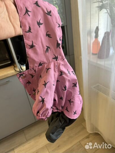 Комбинезон дождевик для собаки