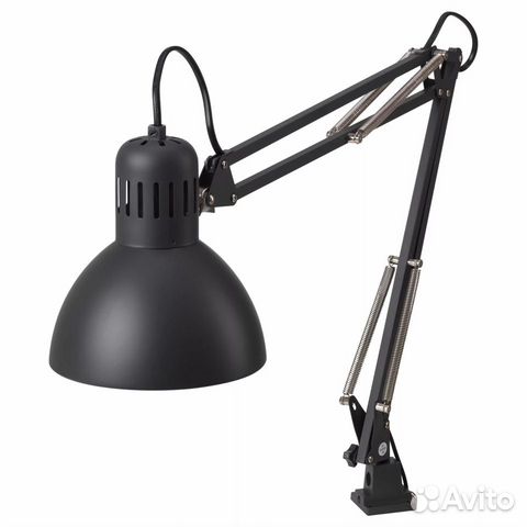 Настольная лампа для мастера маникюра на струбцине