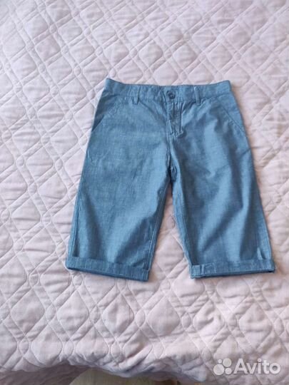 Шорты бриджи для мальчика, р.140, 146, 152