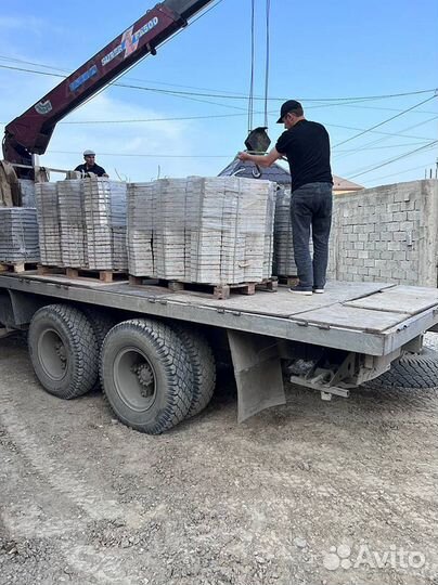 Тротуарная плитка с цеха/ Укладка