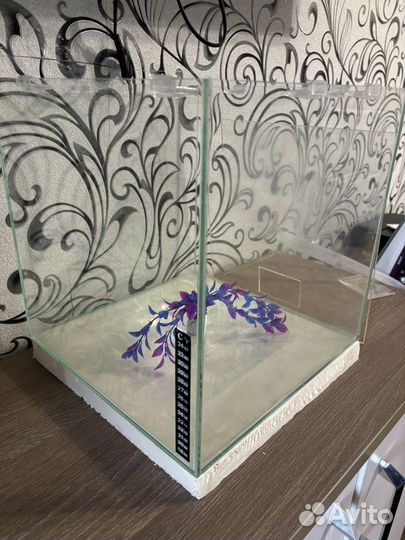 Аквариум с крышкой 30 литров