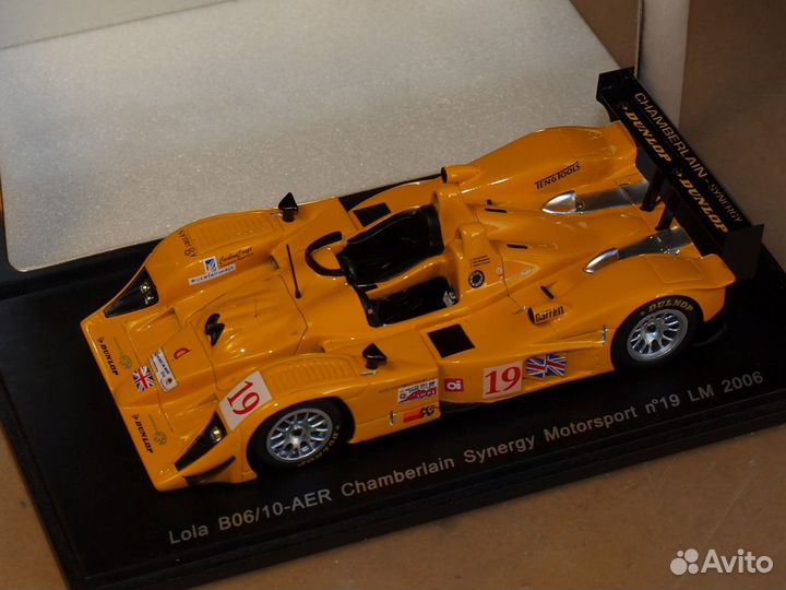 Модели спортивных автомобилей Спарк 1/43