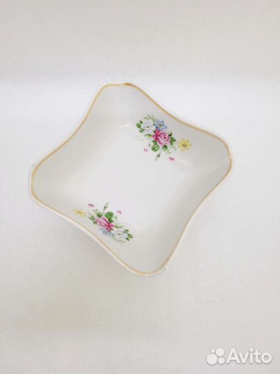 Салатник фарфор СССР Дулево (#1287)