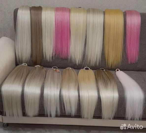 Хвост съёмный на резинке афрохвост