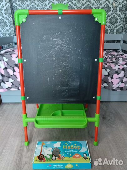 Мольберт детский двусторонний