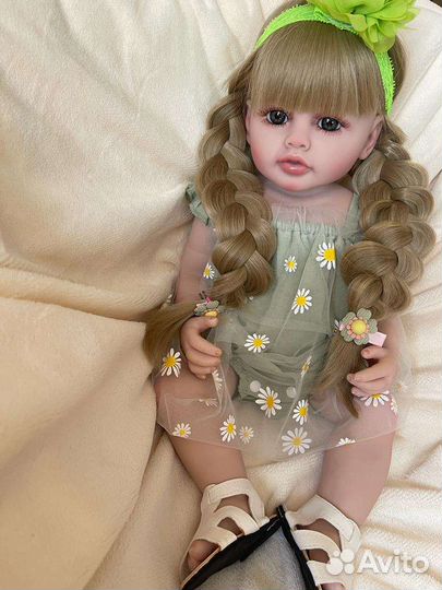 Кукла реборн силиконовая, можно купать
