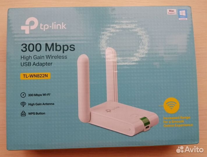 Wi-Fi адаптер TP-Link TL-WN822N