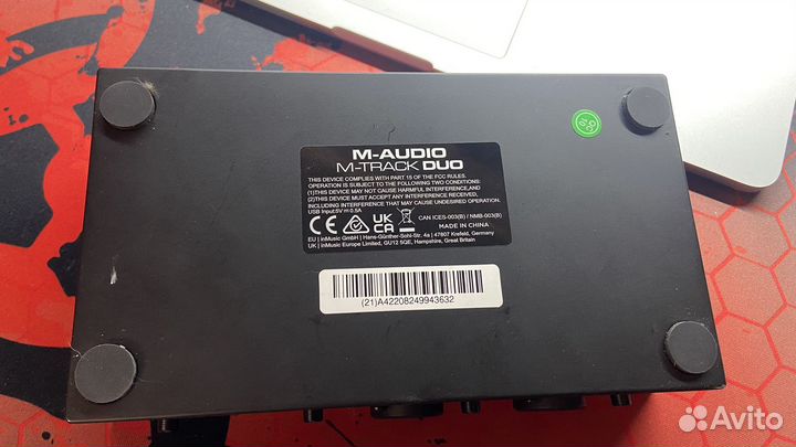 Аудиоинтерфейс M-Audio