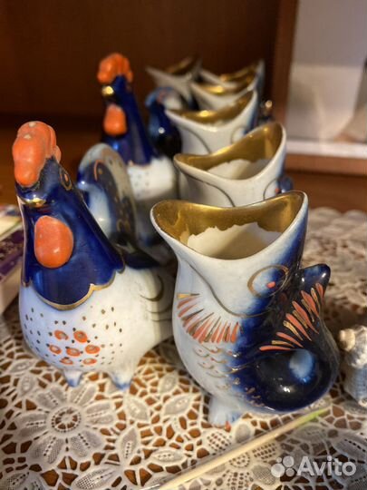 Статуэтки ручной работы гжель