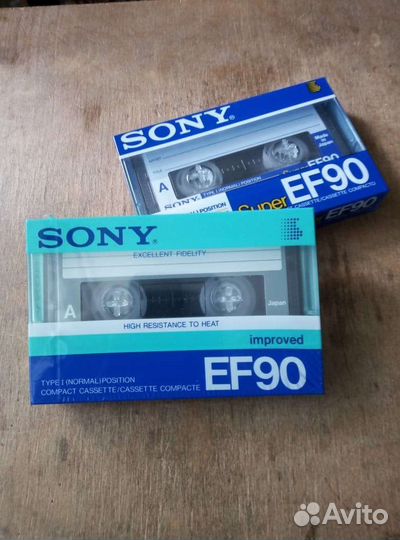 Аудиокассеты новые sony