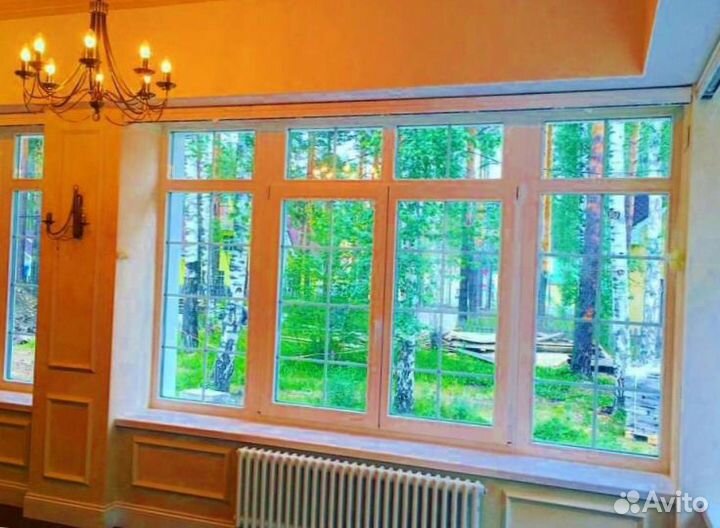 Пластиковое окно новое с установкой