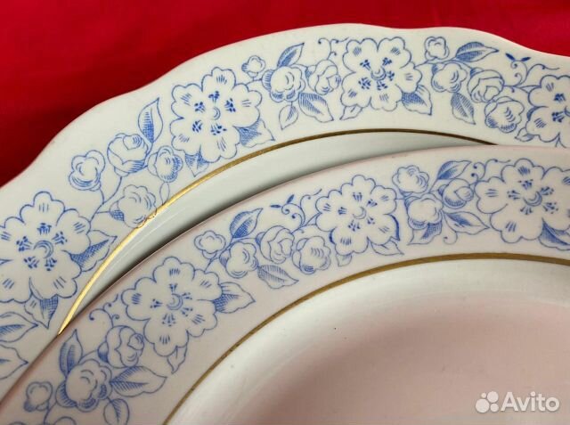 Тарелки Дулёво СССР 2 шт