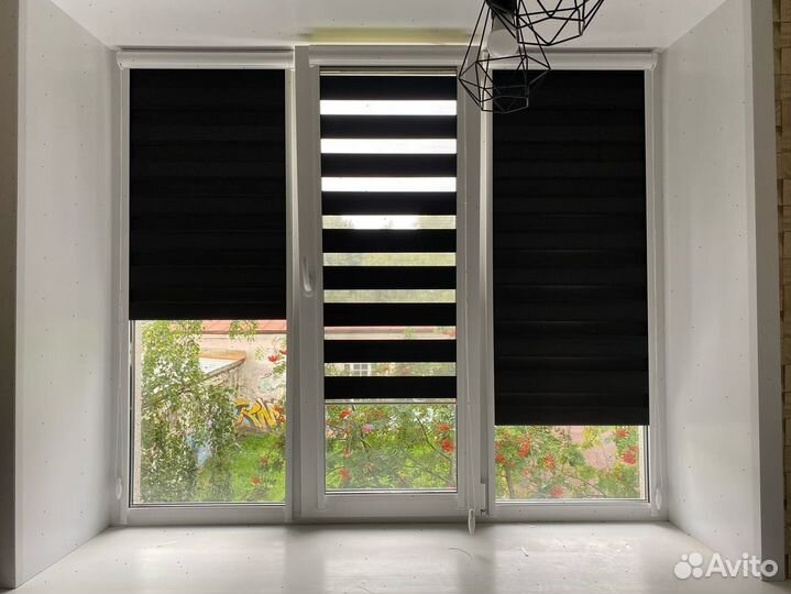 Рулонные шторы с замером и монтажом