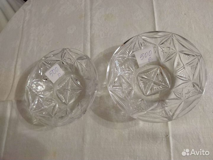 Хрустальная ваза