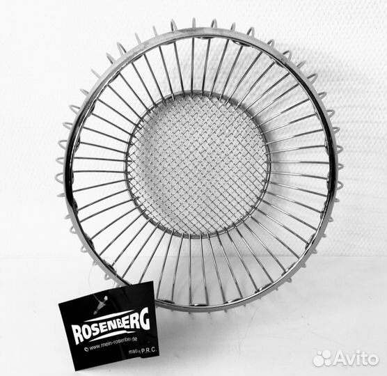 Ваза для фруктов стальная 