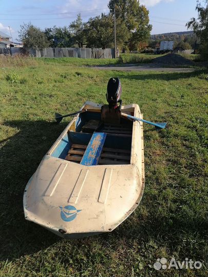 Лодочный мотор mercury 4.0 л.с +лодка 