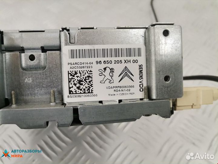 Магнитола Peugeot 308 T7 2007 16077683XH