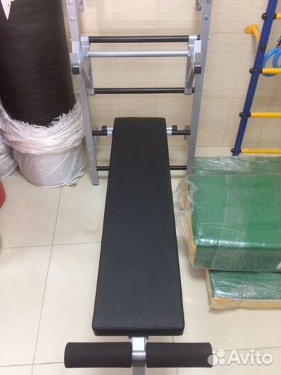 Шведская стенка+турник+cкамья+стойка