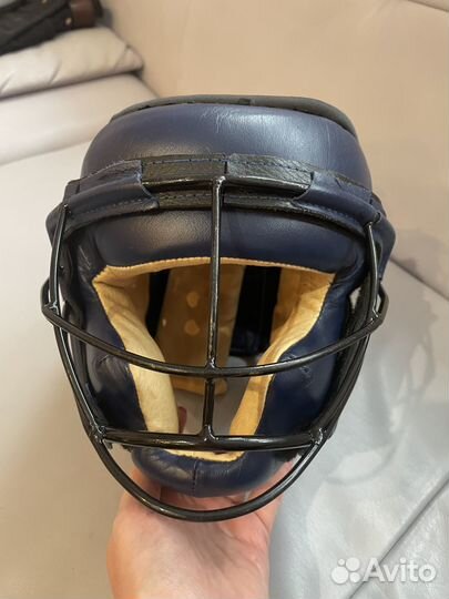 Шлем со съемной стальной маской рэй спорт Ш42К